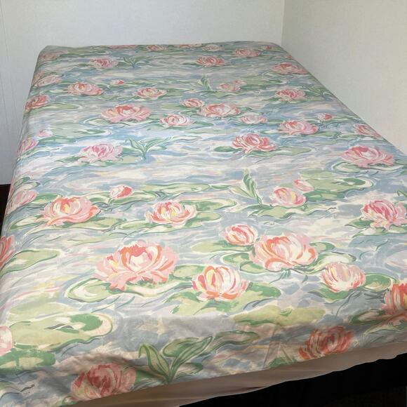 Atelier Martex Claude Monet Giverny Floral Reversible Duvet 100x86 King Size - Picture 1 of 6